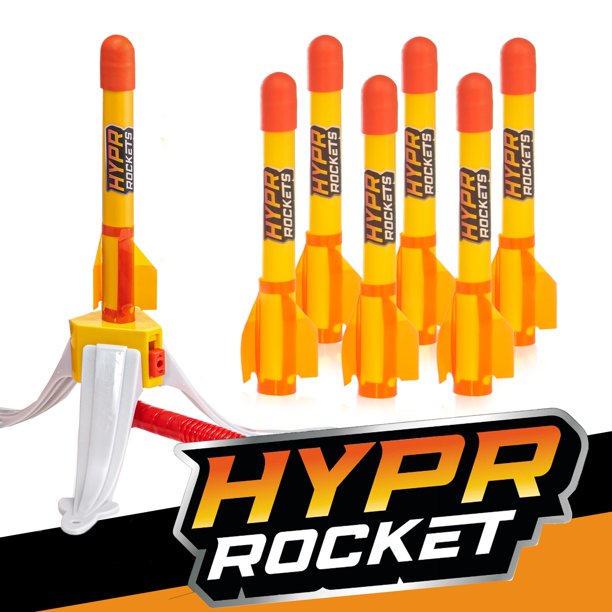 Stomp Rocket Ultra LED – Pack Recharge 2 Fusées Lumineuses, Jouet Extérieur Dès 5 Ans, STEM Et Actif
