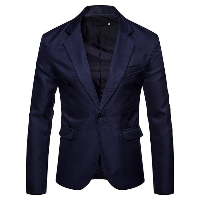 RXIRUCGD Complets pour Hommes Mode Complet Décontracté Uni pour Homme Veste Ajustée Jeunesse Hauts à Manches Longues pour Hommes