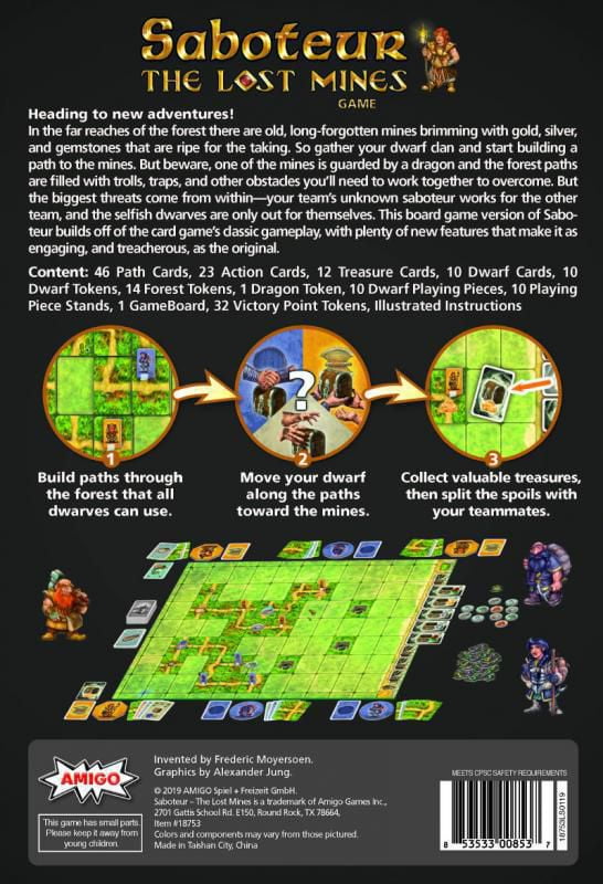 Saboteur - Lost Mines - English