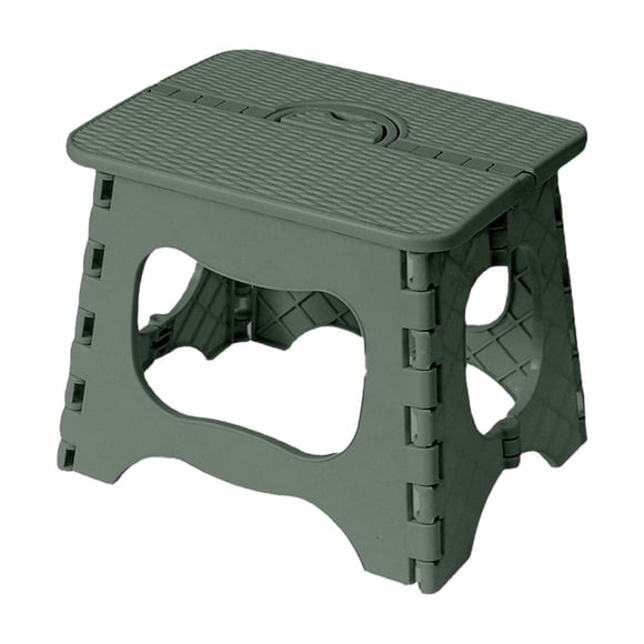 Tabouret Pliant pour Adultes, Tabouret en Plastique Portable pour Camping en Plein Air, Voyage, Bureau à Domicile, Petit Siège Gain de Place avec Forte Capacité de Charge