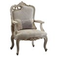 thumbnail image 1 of ACME Picardy Accent Chair with Pillow in Antique Pearl, 1 of 3
