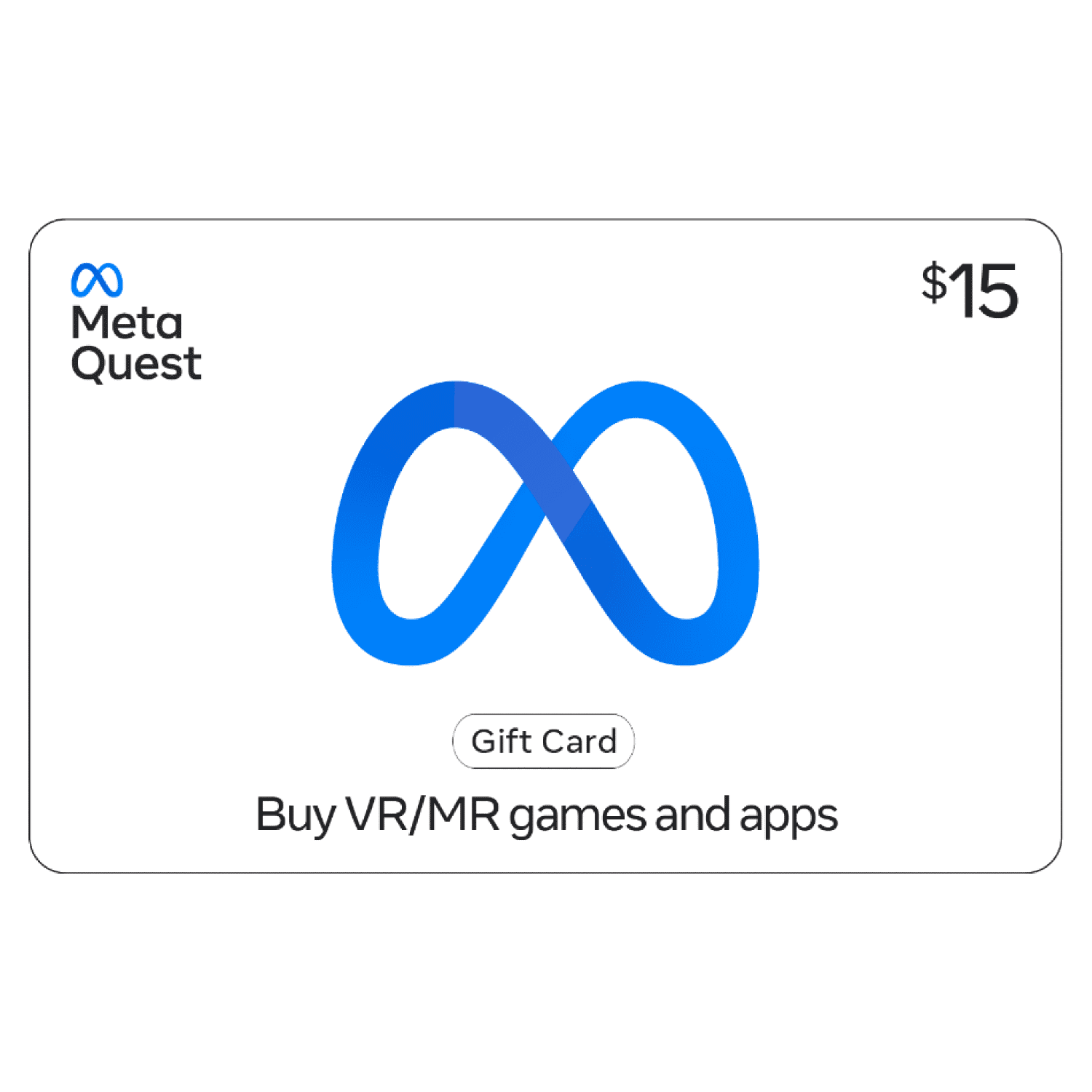 Meta Quest $15 Gift Card (Digital Code) - Walmart.ca