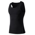 thumbnail image 1 of TOPTIE Men's Athletic Tank Top, Under Base Layer Sleeveless Shirt, Gym Workout Vest-Black-L, 1 of 6