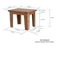 thumbnail image 2 of Tabouret En Bois D'Acacia Pied, 2 of 2