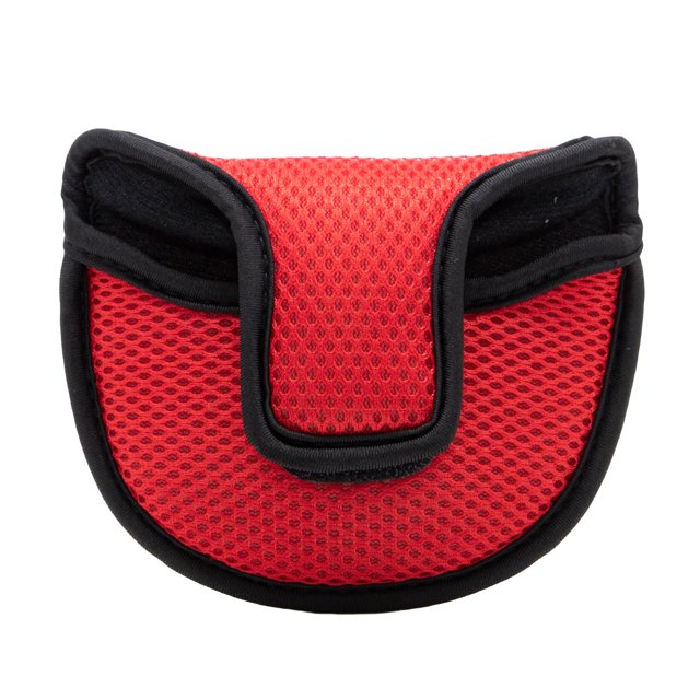 Couvre-Maillet de Golf Portable Couvre-Chef Protège Clubs pour Hommes Femmes Cadeau Rouge