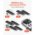 thumbnail image 3 of KFFKFF Car Ramps, 4 PCS 20000 lbs GVW Capacity, 2.56 in Lift Height, Portable Low Profile Car Service Ramps for Home Garage Maintenance, 3 of 9
