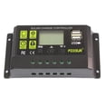 thumbnail image 1 of yeacher Auto-Sensing PWM Solar Charge Controller 12V/24V 10A 20A 30A for Solar Panels with Overcharge Protection, 1 of 7