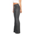 thumbnail image 5 of AherBiu Flare Jeans for Women 5 Button High Waisted Skinny Bell Bottom Denim Pants Trousers, 5 of 5