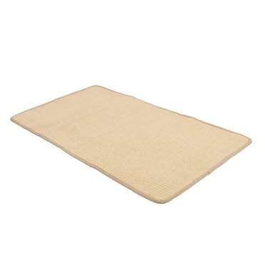Cat Scratcher Mat Healthy Sisal Wearproof Multifunctional 90 X 50 X 2cm Cat Scratch Mat with Hook and Loop, Protect Couch From Scratching