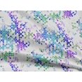 thumbnail image 5 of oneOone Rayon Medium Blue Fabric Abstracts Fabric For Sewing Printed Craft Fabric By The Yard 56 Inch Wide, 5 of 5