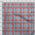 thumbnail image 3 of oneOone Cotton Cambric Fabric Tartan Check Print Fabric BTY 56 Inch Wide, 3 of 4