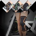thumbnail image 2 of Bangcool 2pcs sport manches au genou manches de compression anti-dérapant genouillère pour les femmes et les hommes, 2 of 5