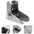 thumbnail image 4 of Miangastore 4pcs Folding Table Hinges Iron Silver Multipurpose Design for Workshops, 4 of 8
