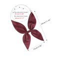 thumbnail image 3 of INSPIRE CHIC Robe de Marin pour Femme Pré-Nouée avec Nœud Papillon Nœud Papillon Déco Rouge Foncé Taille Unique, 3 of 5