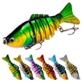 thumbnail image 4 of TIELUTT 7 Segment Fishing Swimbait Saltwater Freshwater Lifelike Fish Attractor for Baitcaster Rods 1 Piece Baitcaster Rod and Reel Combo Baitcaster Combo Rod and Reel Baitcaster Rod Socks Baitcaster, 4 of 5
