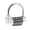 Silver, variant on funtasica Combination Padlock for Briefcase Cabinets, , Luggage - Red, as described