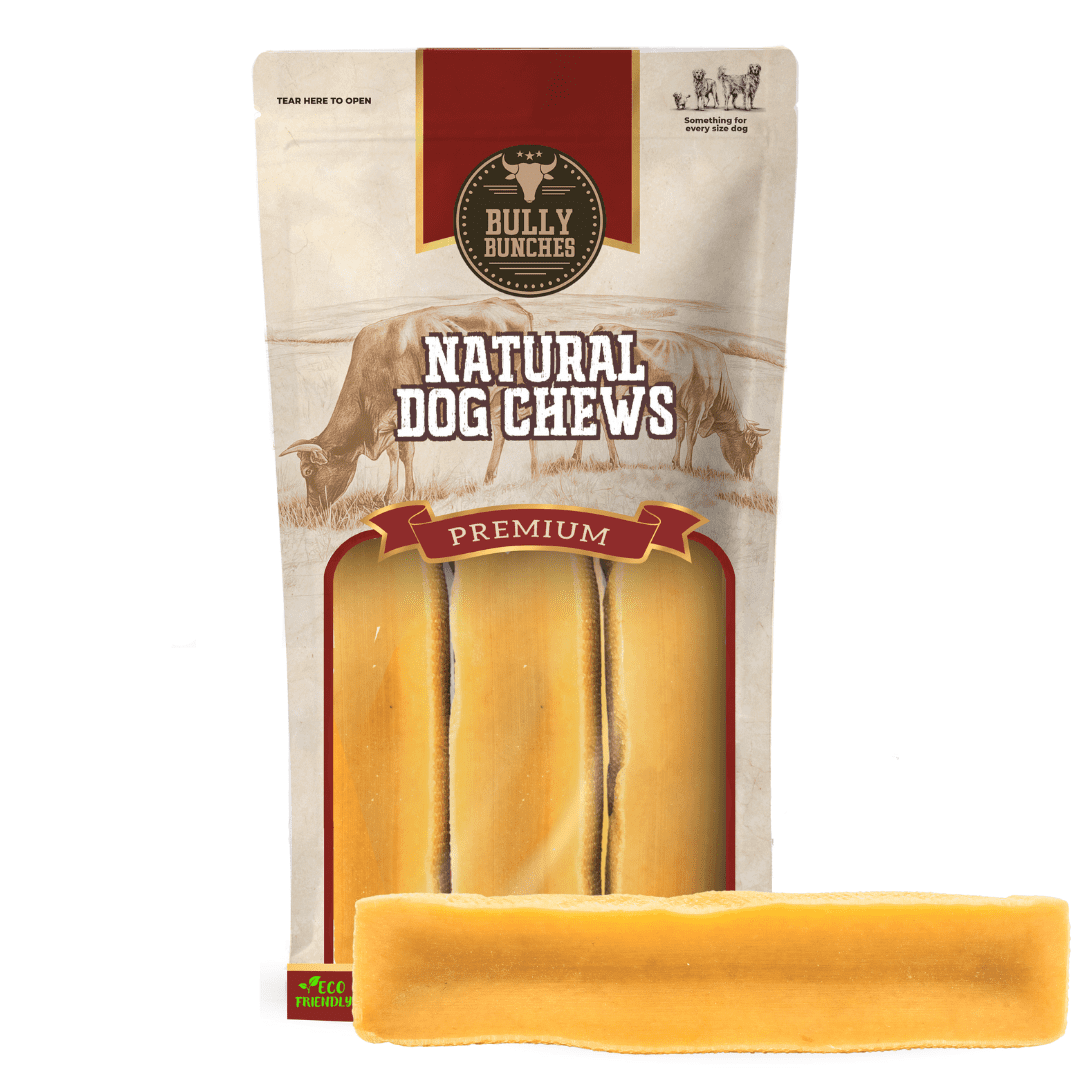 Bully Bunches Mega Yak Cheese Himalayan Chews All Natural Dog Treats 4 Pack