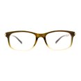 thumbnail image 1 of Chic Elegant Rectangle Designer Style Clear Lens Fashion Eyeglasses Green, 1 of 4