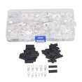 thumbnail image 2 of Industrial Electrical Terminals,220PCS Copper Wire Lugs Copper Wire Lugs Battery Terminal Connector Extended Durability, 2 of 14