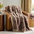thumbnail image 1 of Better Homes & Gardens Leopard Faux Fur Oversized Throw, 50" x 72", 1 of 5