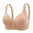 thumbnail image 1 of Birdeem Woman Color Thin and Steel Hoop Gathered Breathable Underwear for Daily Bras, 1 of 8