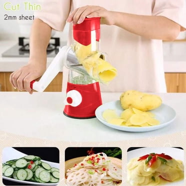 EGNMCR Cheese Graters Hand Crank Multi-function Vegetable Cutter Household Kitchen Shredder Grater the Grater