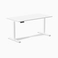 thumbnail image 1 of Desky Bureau de Jeu Assis-Debout Simple - Blanc / 59,1 x 29,5 Pouces / Blanc, 1 of 10