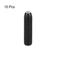 thumbnail image 3 of Unique Bargains Ball Point Set Screws, M4 x 16mm High Carbon Steel Metric Spring Hex Socket Grub Screw 10 Pack, 3 of 7
