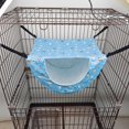 thumbnail image 2 of Cat Cage Hammock  Hanging Soft Pet Bed for Kitten Ferret Puppy Rabbit or Small Pet  Double Layer Hanging Bed  2 Level Indoor Bag for Spring/Summer/Winter, 2 of 3