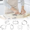 thumbnail image 2 of SDNall 10PCS/set Stainless Steel Molds For Halloween Cake Baking DIY Tool Set, 2 of 9