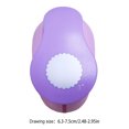 thumbnail image 2 of Hole Punch Paper Punchers Scrapbooking Cards Effortless Art Easy Crafting Photo Album Scrapbooking and Fast Manual Tools Multiple Types DIY Kids wavy circle, 2 of 5