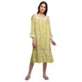 thumbnail image 1 of Moomaya Chemise de Nuit Évasée en Coton pour Femmes, 1 of 6
