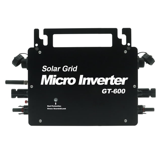 2023 Upgrade 600W Micro Inverter Solar Grid Tie Inverter Control Waterproof IP65 MPPT 110/220 Inverter Efficiency 99.5% ,Safety