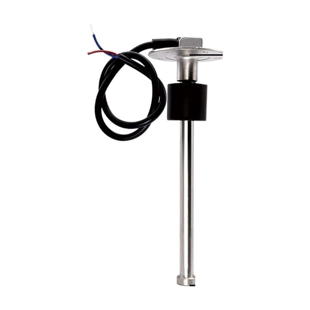 Rétroéclairage Rouge Jauge de Niveau de Carburant Numérique 52 mm Indicateur de Niveau d'Huile pour Réservoir Compteur pour Capteur de Niveau de Carburant 0-190 Ohm 100 mm 150 mm 200 mm 250 mm, Facile à Installer