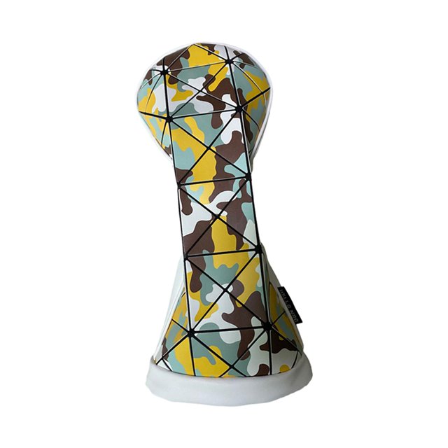 Golf Club Head Cover, Golf Club Protectors Driver Headcover Long Neck Protective Yellow No 1