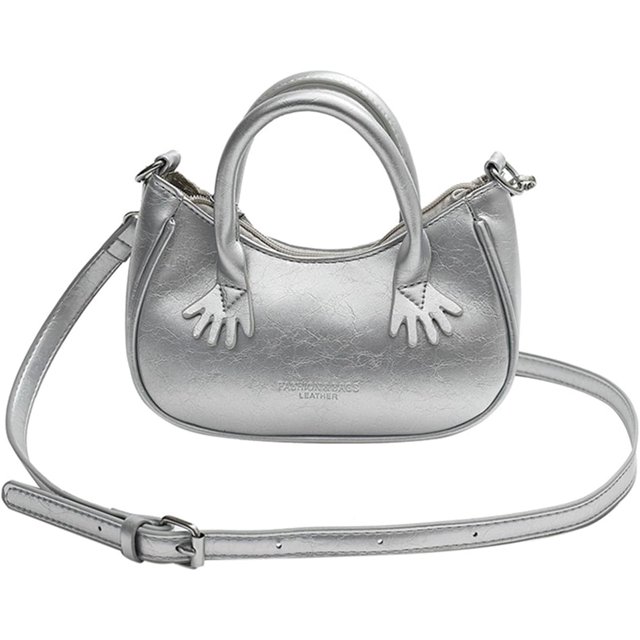 LinYooLi Sacs à Main pour Femmes Sac à Bandoulière Tendance Sac à Main Mode Mignon Pochette Y2k PU