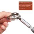 thumbnail image 4 of Unique Bargains Évent Circulaire de 25 mm, Lot de 40 Évents d'Air Ronds en Acier Inoxydable, Ton Argent, 4 of 5