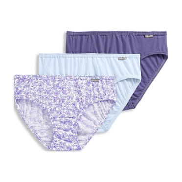 Jockey Women's 100% Cotton Elance Bikini - 3 Pack