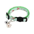 thumbnail image 2 of Fragmented Cat Ribbon Cat Collar Fresh Little Fragmented Cat Ribbon Cat Collar, 4x14x2 cm, Green, 2 of 9