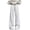 Light Gray, variant on Splozh Boys Girls Plain Cargo Pants Oversized Wide Leg Jogging Bottoms for Girls Straight Leg Trousers with Drawstring Baggy Casual Trousers Children Fashionable Winter Clothing Brown,12-13 Years