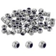 thumbnail image 1 of 50 Pcs Écrous de Verrouillage M3x0.5mm, Insert en Nylon Inoxydable 316 Autobloquant, 1 of 6