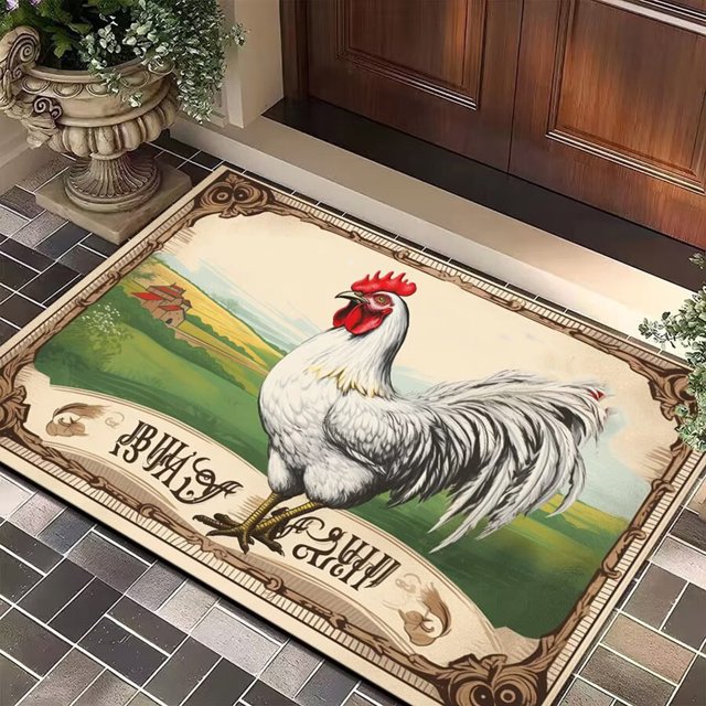 Bath Mat Super Absorbent Dry Rubber Backing Non Slip Washable Bathroom Floor Mats Shower Rug For In Front Of Bathtub ShowerRoom 16x24IN