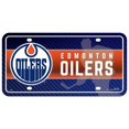thumbnail image 1 of Edmonton Oilers Plaque d'Immatriculation en Métal, 1 of 1