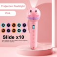thumbnail image 2 of Kids Flashlights Projector Fun Projection Cognitive Learning ToyFlashlight Educational Projection Toys Bedtime Wall Ceiling Night Lamp for Boys Girls effective, 2 of 6