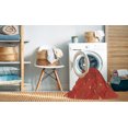 thumbnail image 2 of Ahgly Company Tapis Rectangulaire Lavable en Machine Intérieur Transitionnel Orange Rouge Orange, 7 Pieds x 10 Pieds, 2 of 7
