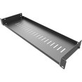 thumbnail image 1 of MesaSe 1U Disassembled Vented Cantilever Server Rack Mount Shelf 6”(152mm) Depth for 19-Inch Network/AV Equipment Rack and Cabinet(1U6V), 1 of 6