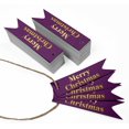 thumbnail image 3 of Inkdotpot Real Gold Foil Merry Christmas Tags Favor Hang Paper Tags 50 Pieces, 3 of 6