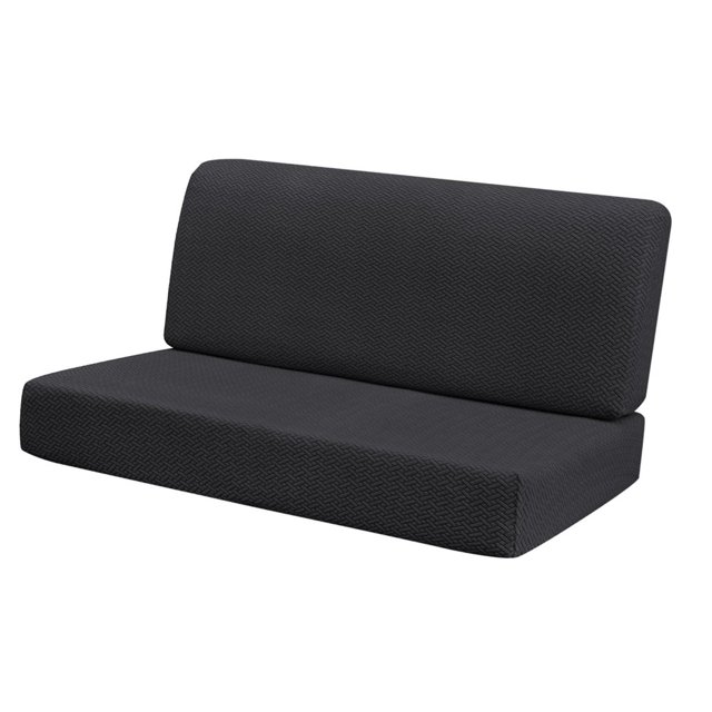 2024 RV Dinette Cushion Covers RV Sofa Cover RV Stretch Sofa Seat Slipcover Camper Cushion Slipcover for RV Camper Car Bench Gray