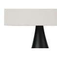 thumbnail image 3 of Monarch Specialties Lighting, Set Of 2, 18"h, Table Lamp, Black Metal, Ivory / Cream Shade, Contemporary, 3 of 5