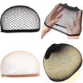 thumbnail image 1 of AMERTEER Stretch Cool Mesh Weaving Wig Cap Cloth Hair Nets Hairnet Snood Cosplay Model, 1 of 8